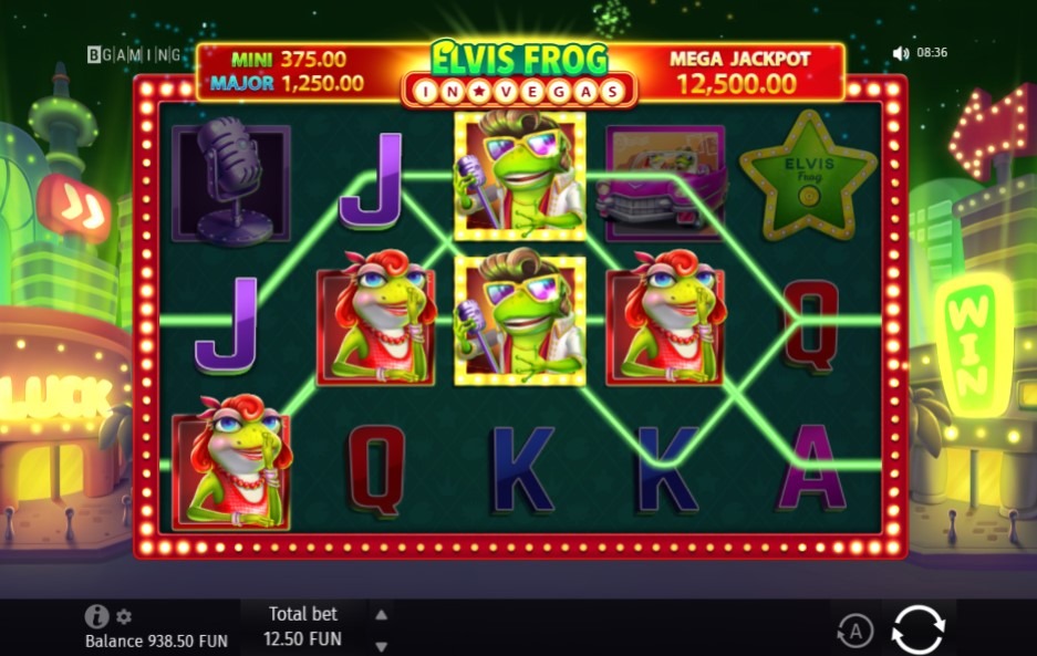 Online Slots Elvis Frog in Vegas